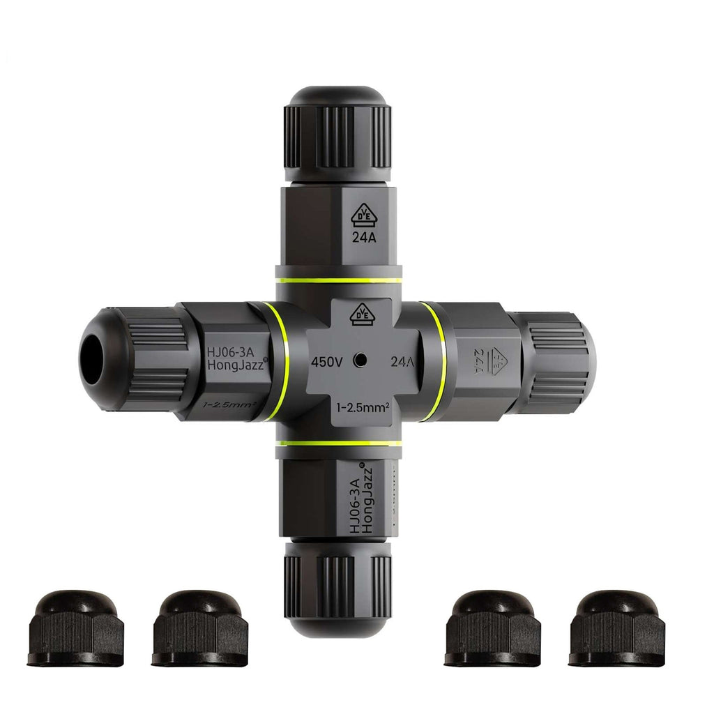 Waterproof Electrical Junction Box Cable Connector Wire IP68 UK~3556