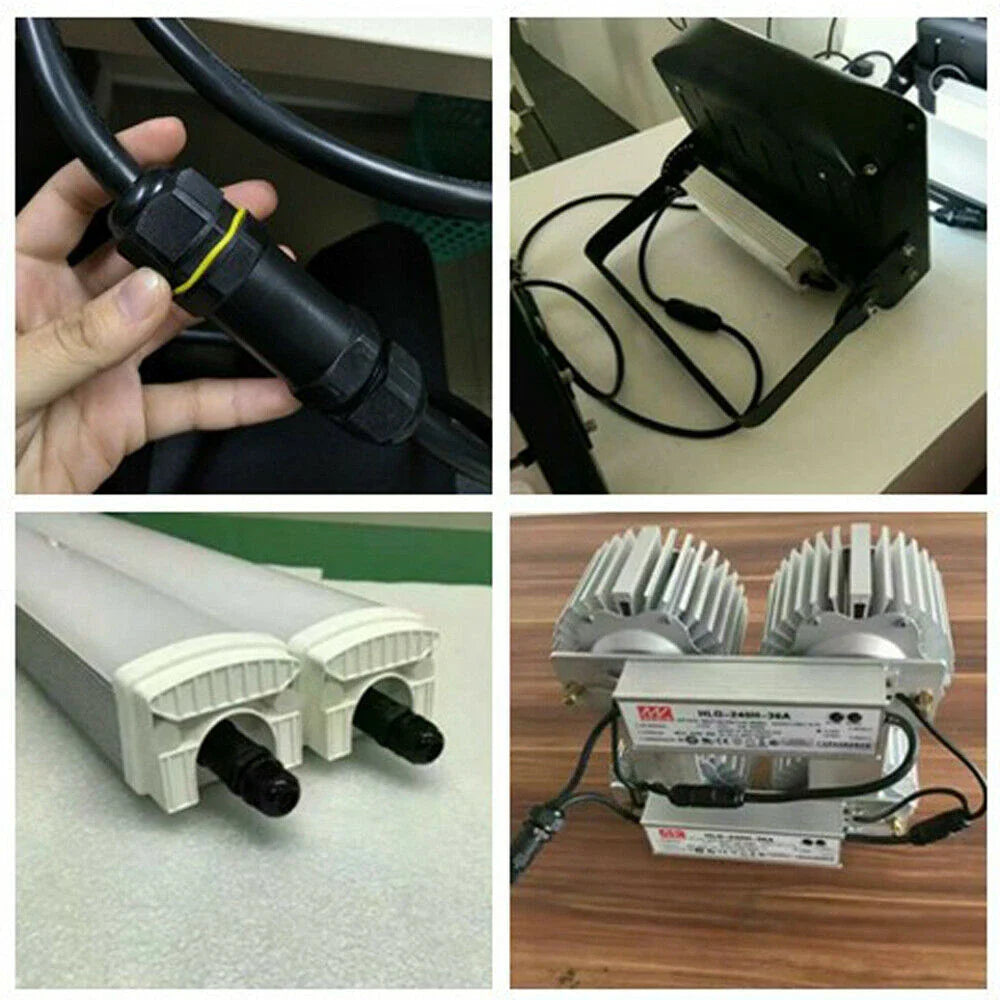 Waterproof Electrical Junction Box Cable Connector Wire IP68 UK~3556