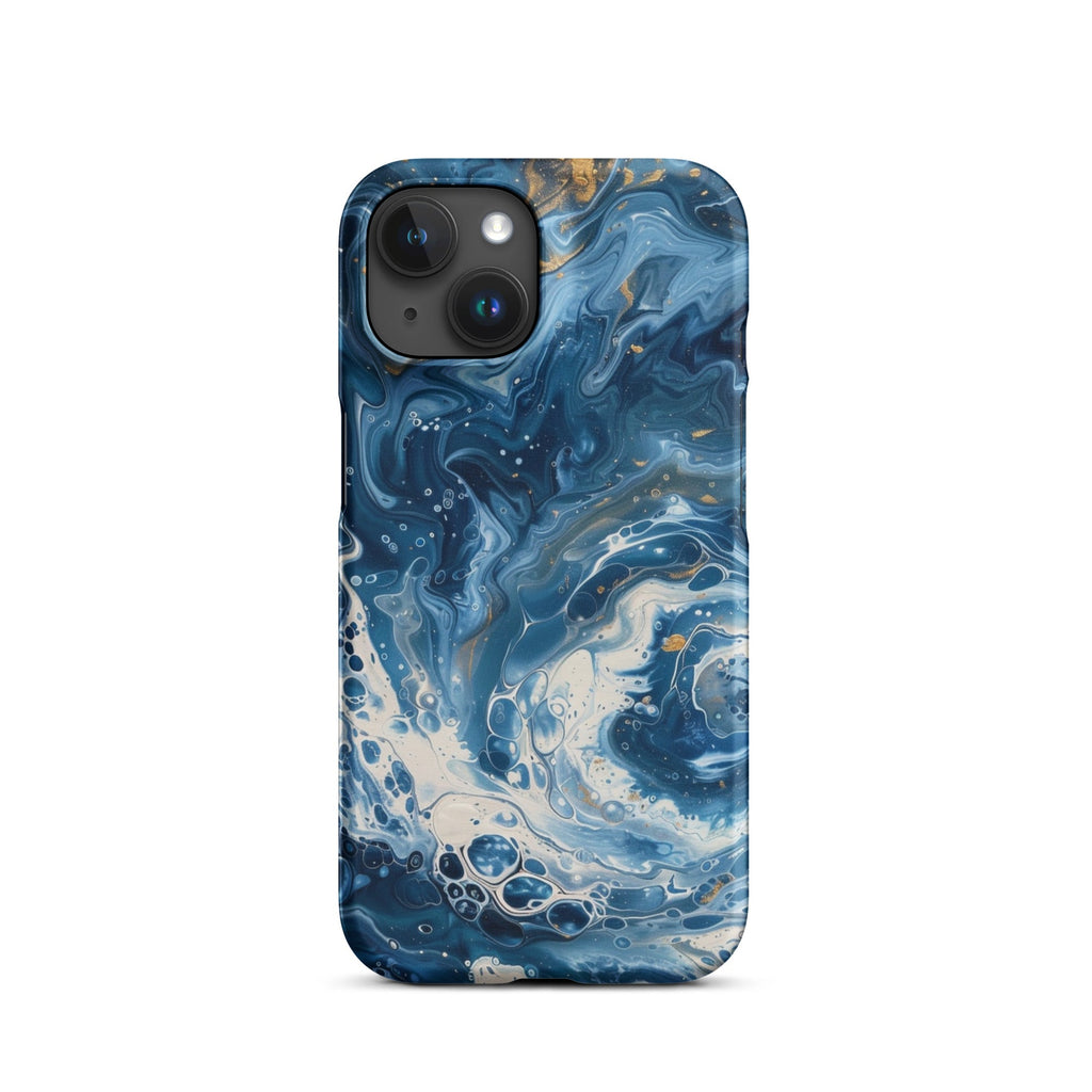 Blue Waves Phone case for iPhone